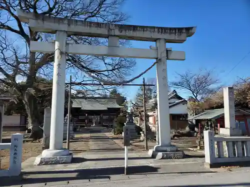 島田八坂神社の鳥居