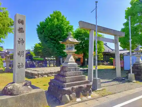 神明社の鳥居