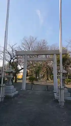 神明社（国府宮神明社）の鳥居