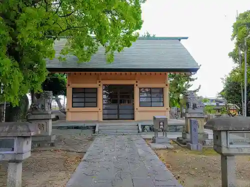 神明社（新茶屋）の本殿・本堂