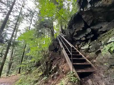 母の白滝神社(山梨県)