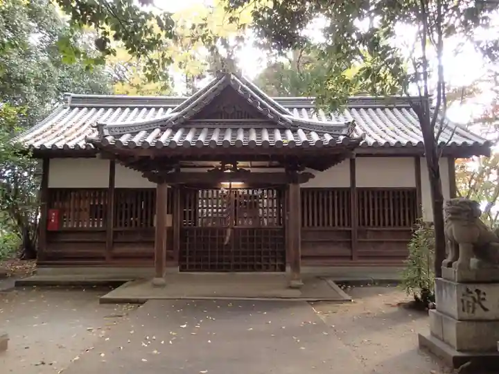 河俣神社の本殿・本堂