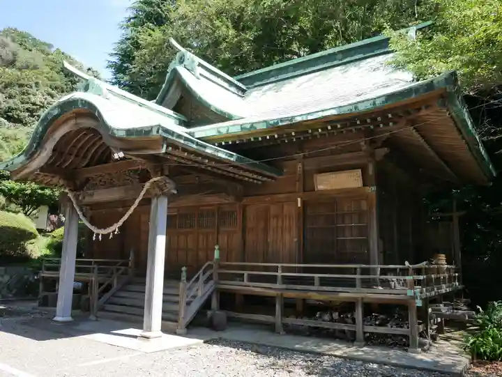 小名浜鹿島神社の本殿・本堂