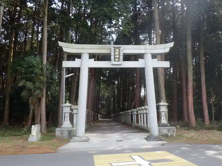 瀧樹神社の鳥居