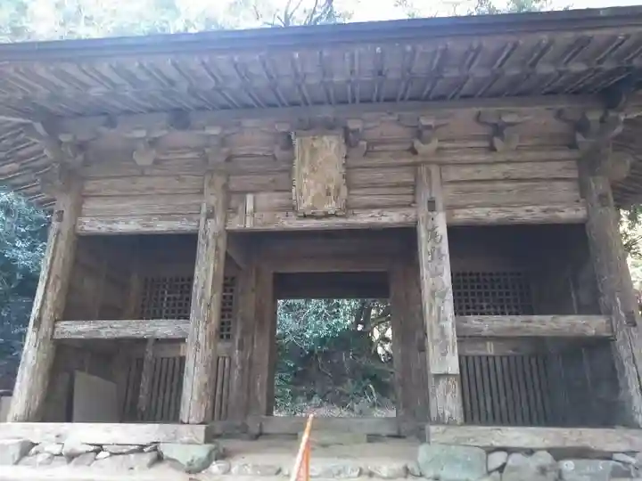 神上寺の山門・神門