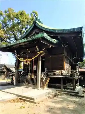 諏訪神社の本殿・本堂