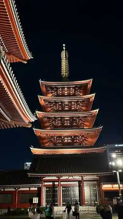 浅草寺の塔