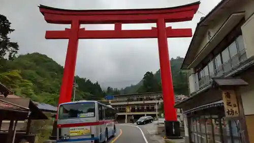 榛名神社の鳥居