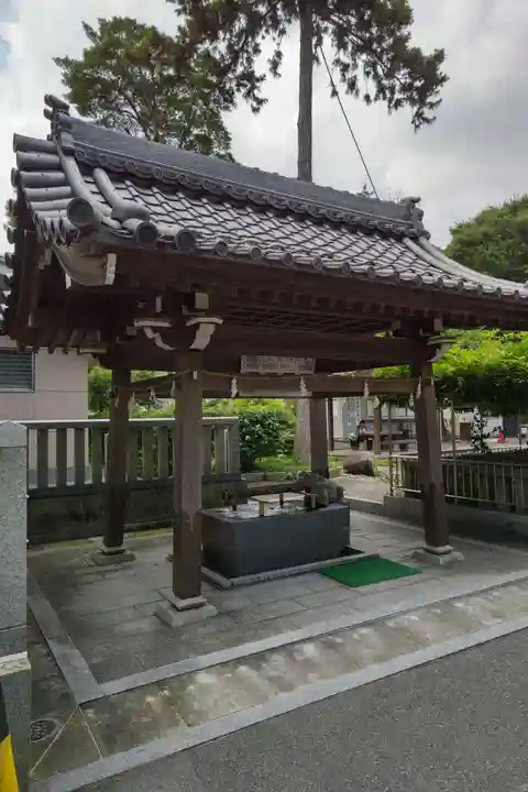 日吉神社の手水舎