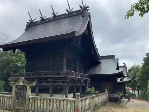 甲八幡神社の本殿・本堂