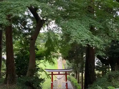 熊野神社の景色