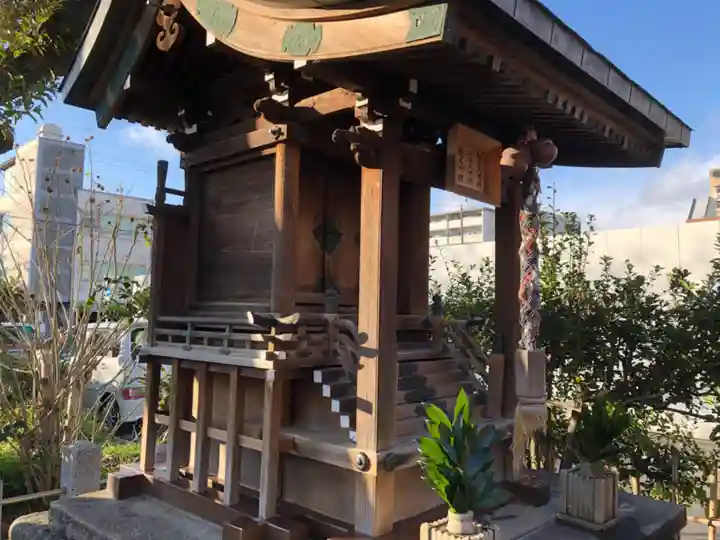 鵺大明神の本殿・本堂