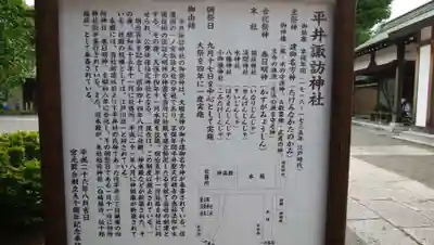 諏訪神社の歴史
