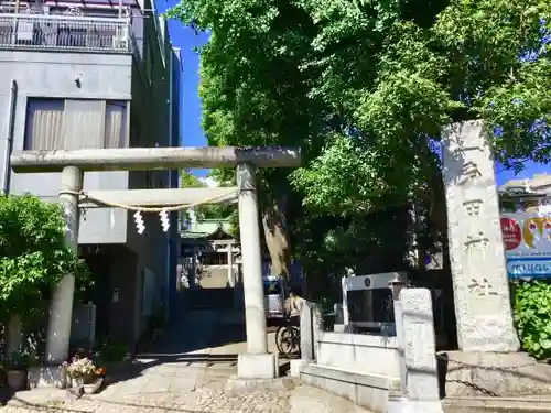 多田神社の鳥居