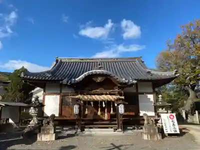 加麻良神社の本殿・本堂