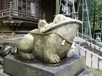 姥宮神社の狛犬