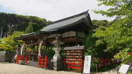 龍田大社の本殿