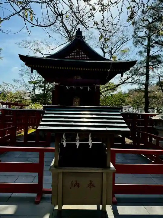 旗上弁財天社の本殿・本堂