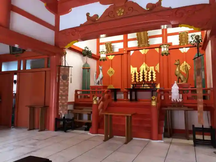 豊栄稲荷神社の本殿・本堂