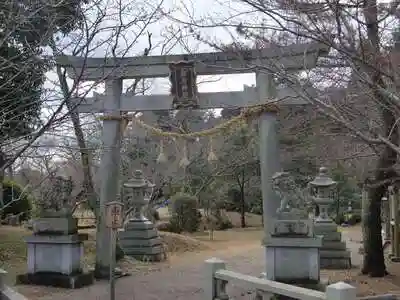 奥石神社の鳥居