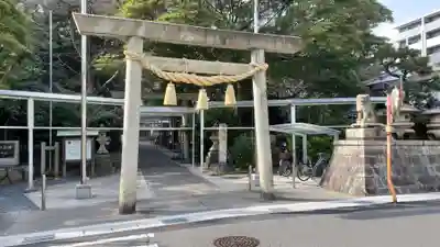 鵜森神社の鳥居