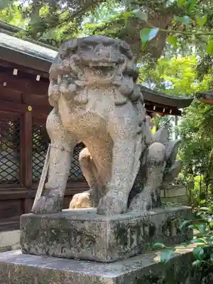 御霊神社(上御霊神社)の狛犬