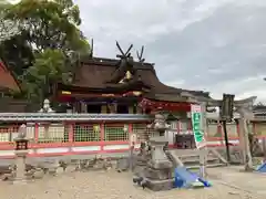 錦織神社の本殿