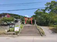 虻田神社の鳥居