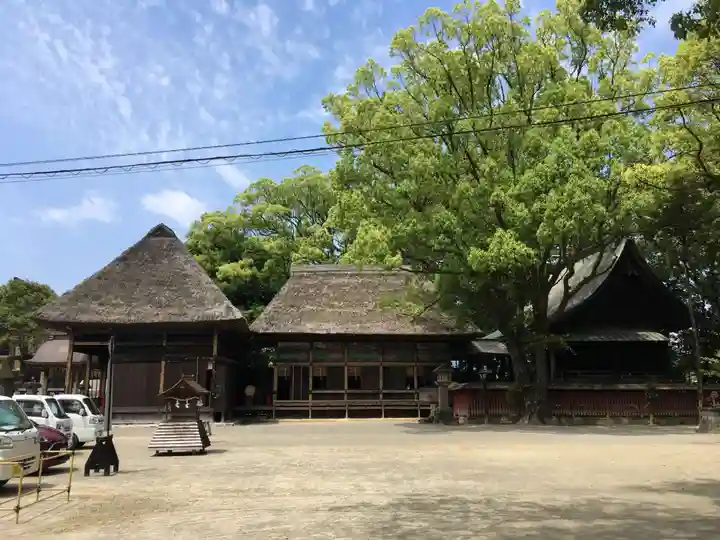 青井阿蘇神社の本殿・本堂