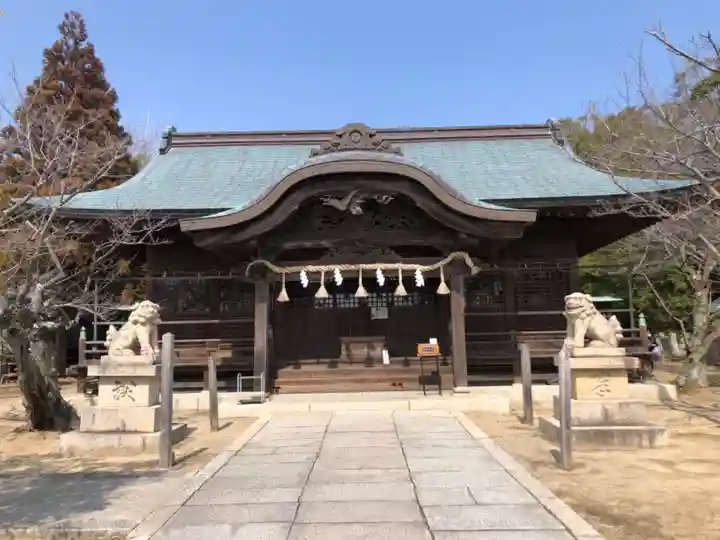 伊和都比売神社の本殿・本堂