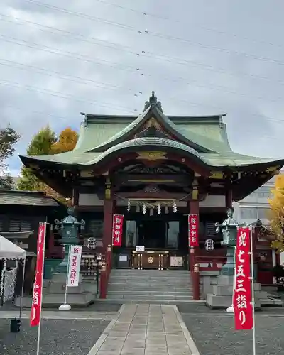羽田神社の本殿・本堂