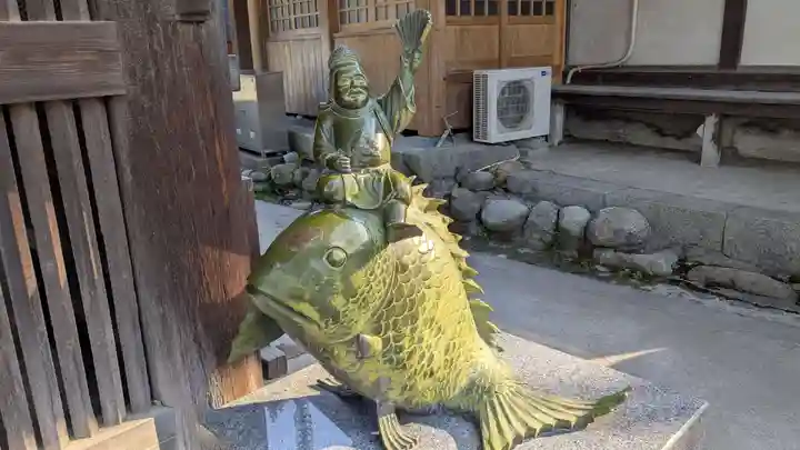 石手寺の像