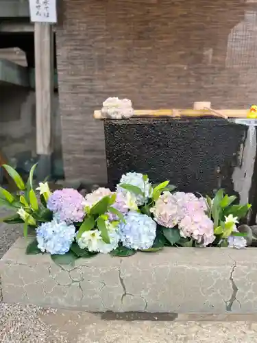 上尾御嶽神社の手水