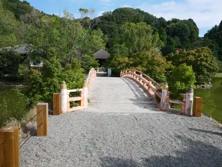 白水阿弥陀堂の庭園