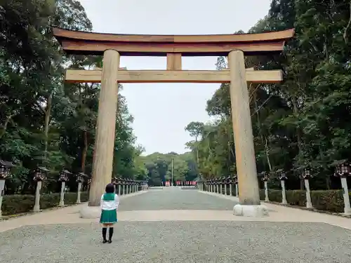橿原神宮の鳥居