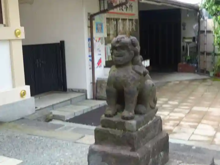高輪神社の狛犬