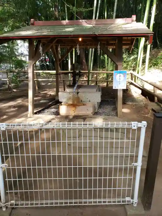 下総国三山 二宮神社の手水舎