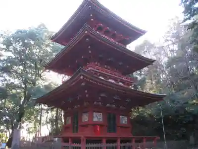 岩舟山高勝寺の塔
