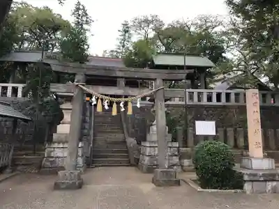 代田八幡神社の鳥居