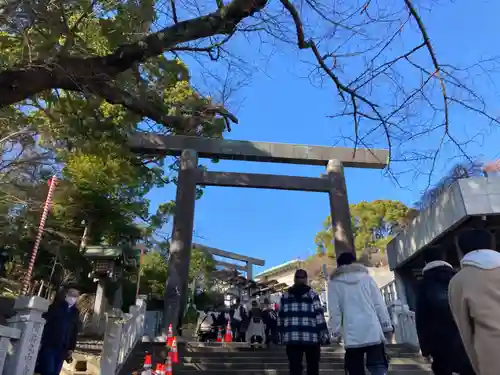 伊勢山皇大神宮の鳥居