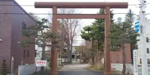 上川神社頓宮の鳥居