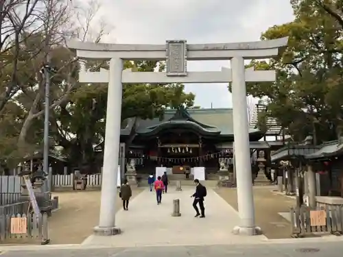 石切劔箭神社の鳥居