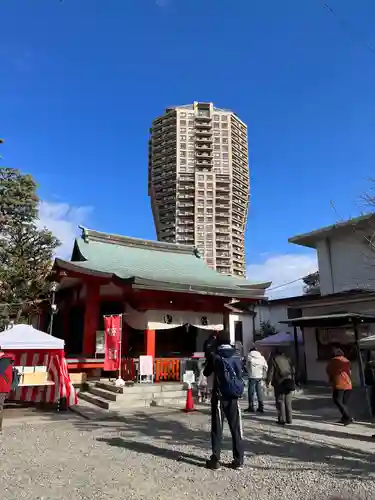 麻布氷川神社の本殿・本堂