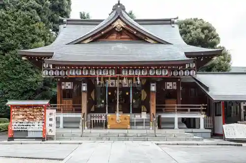 中野沼袋氷川神社の本殿・本堂