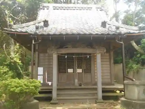 神明神社の本殿・本堂