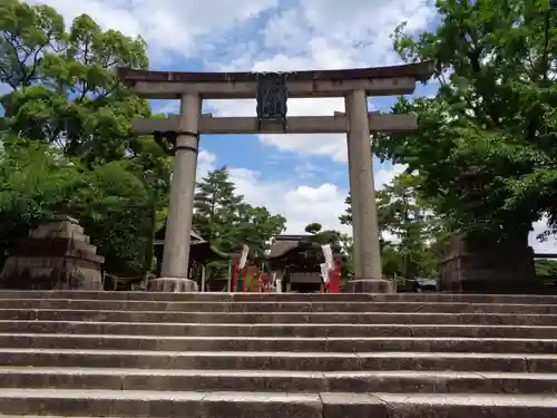 豊国神社の鳥居