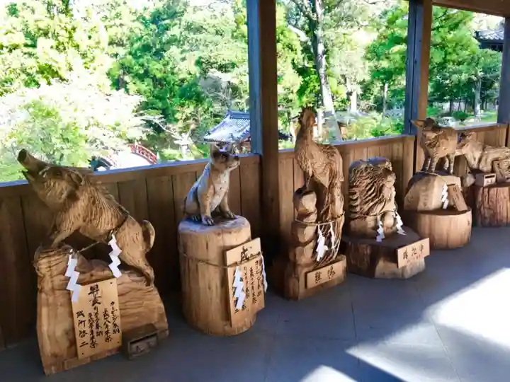 伊太祁曽神社の狛犬