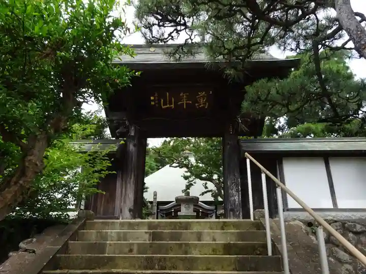 長松寺の山門・神門