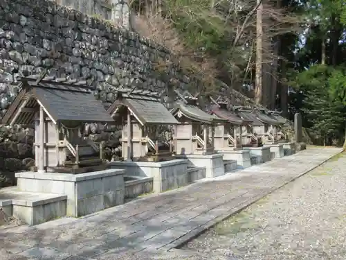 秋葉山本宮 秋葉神社 上社の末社・摂社