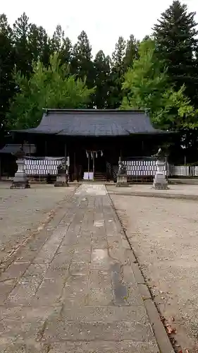 鮎貝八幡宮の本殿